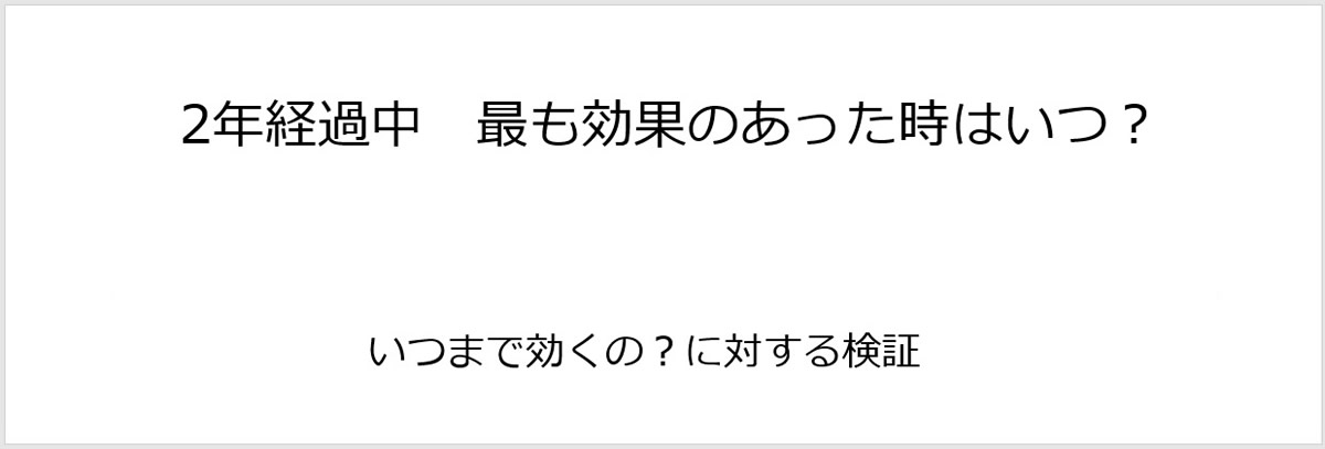 PRP いつまで効くの？